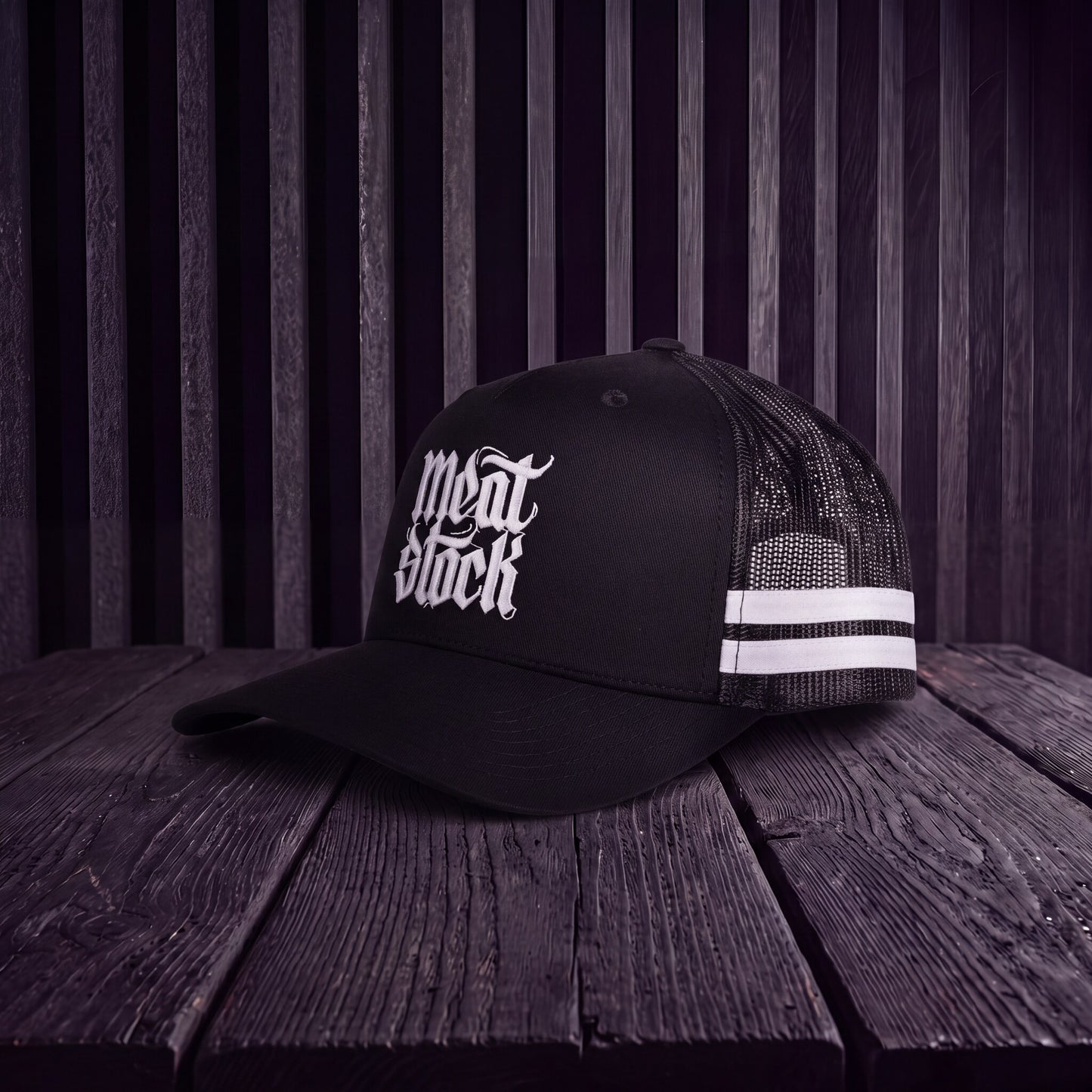 Meatstock Trucker - Black White