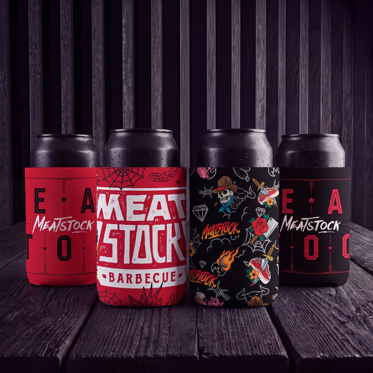 Meatstock stubbie holder range