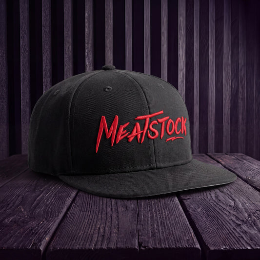 Meatstock Cap - Snapback Red