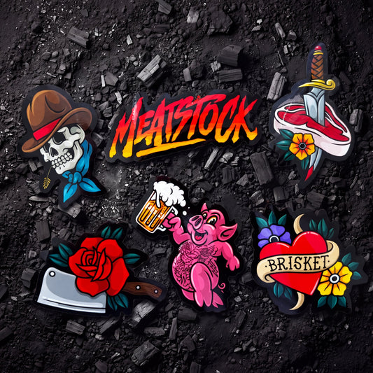 Sticker Pack - Meatstock