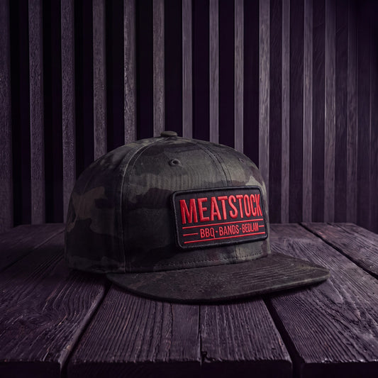 Meatstock Trucker - Black Camo