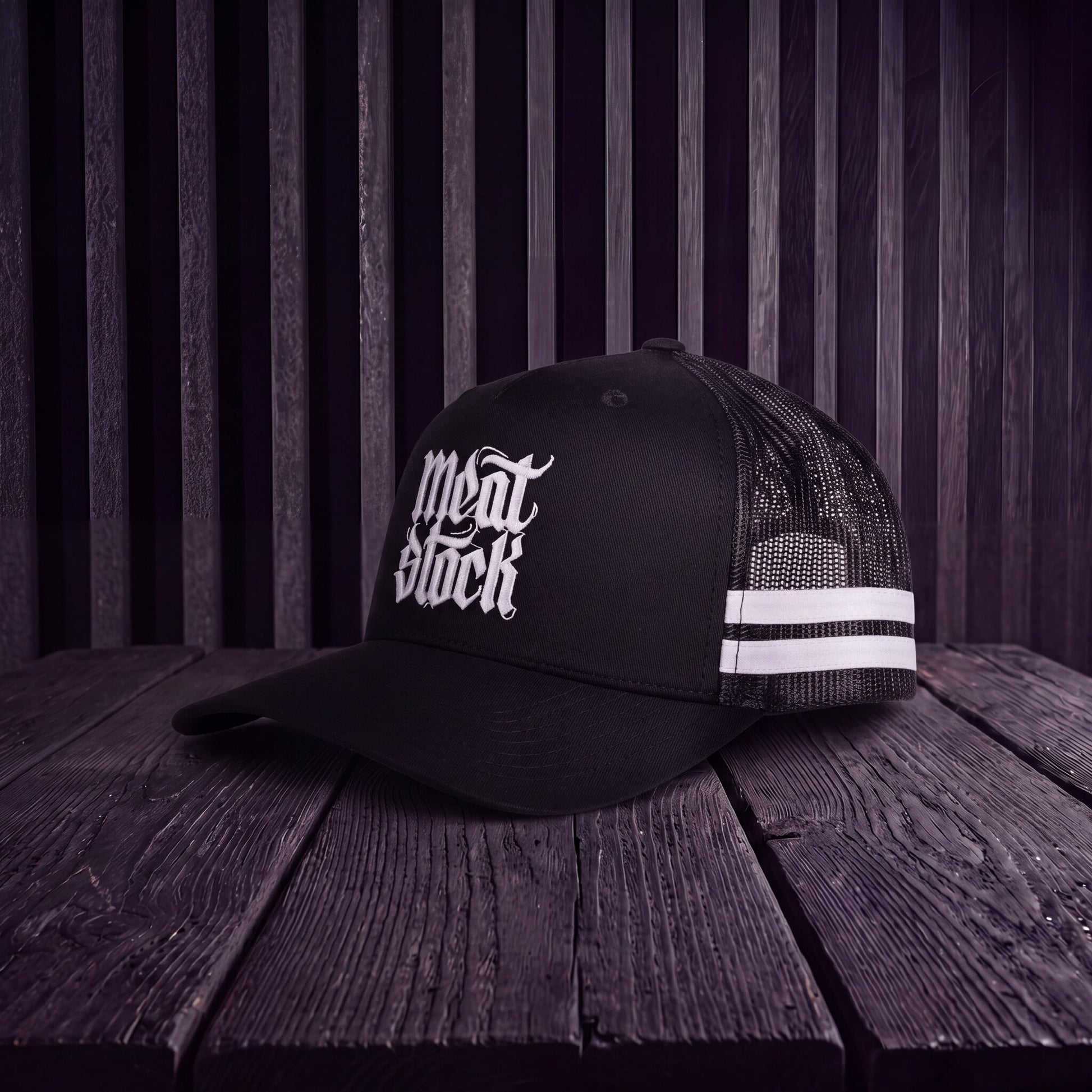 Meatstock Trucker - Black White
